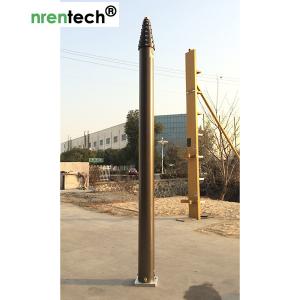 Quality 15m pneumatic telescopic mast-NR-2750-15000-30 for mobile antenna mast tower-aluminum telescoping mast wholesale