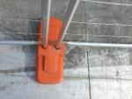 Zinc Coated Lightweight Temporary Fencing For Building Sites 2100mmx2400mm