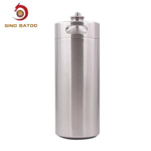 Quality Single Wall Stainless Mini Keg , Food Grade 4L 1 Gallon Mini Keg wholesale