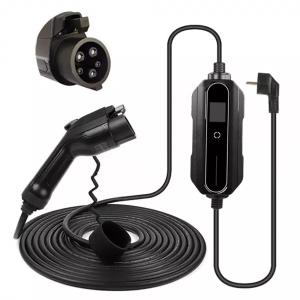 Quality Type 1 EV Car Charger 6A-16A Portable EVSE Charging Cable 10 Meters J1772 Plug wholesale