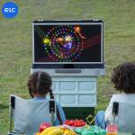 ELC Packgo Portable In Cell Touch Smart Tv Android 12 Smart Tv Briefcase