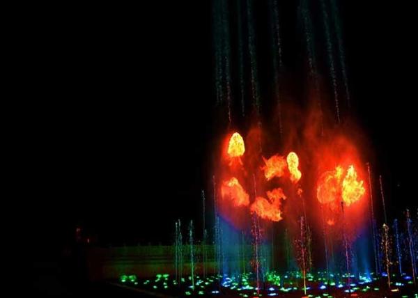 Fairy Fire And Water Fountain , Diy Dancing Water Fountain For Outdoor Dry