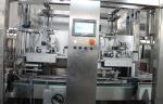 Industrial Automatic Labeling Machine , Beverage Bottle Double Head Sleeve