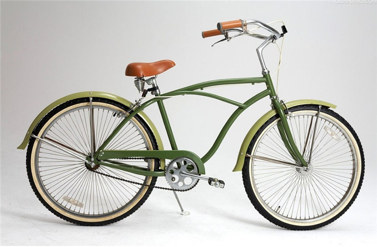 Hot sale OEM steel frame 26" 2.125 old style beach cruiser bike with single speed