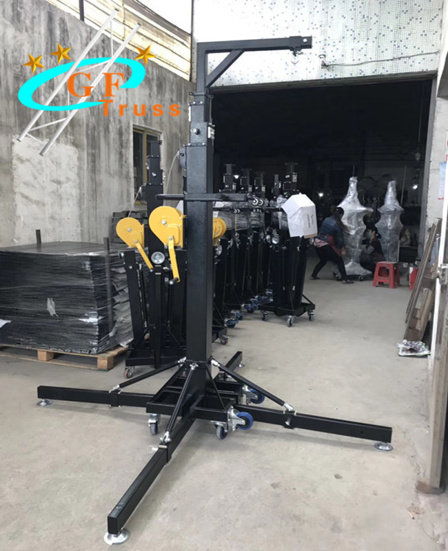 Lift 300kg Hand Crank Stand Truss Wedding Tripod Speaker Stand