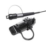 Waterproof SC Fiber Optic Adaptor Mini Type Outdoor IP68 For Splice Enclosure
