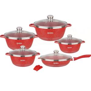 Quality Hot Sale Aluminium Cooking Pot Set Medical Stone Cookware Non Stick Cookware Set Pot And Pans wholesale