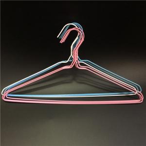 Quality Colorful PE Coated Coat Hanger Wire Material Round Roll 15 - 10 Gauge Diameter wholesale