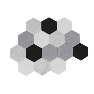 Quality High Density 1000gsm 3800gsm Hexagonal Acoustic Panels Fire Retardant wholesale