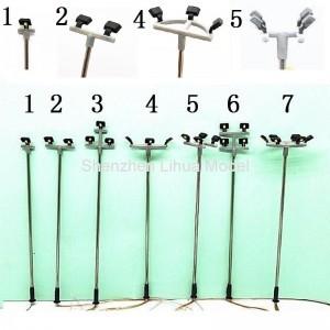 Quality 1:87 steel stadium lamp, 1:100 steel stadium lamp,HO light,HO stadium lamppost,steel stadium lights wholesale