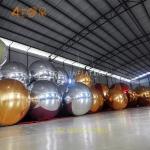 Big Shiny Inflatable Balls Christmas Events Party Decoration Reflecting Giant
