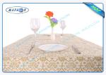 Printed tnt Environmental Spunbond Non Woven Tablecloths For Hotel