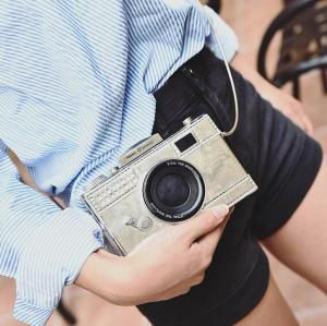 Quality 2016 summer new tide personality camera bag packet female European and American fashion chain shoulder bag Messenger bag wholesale