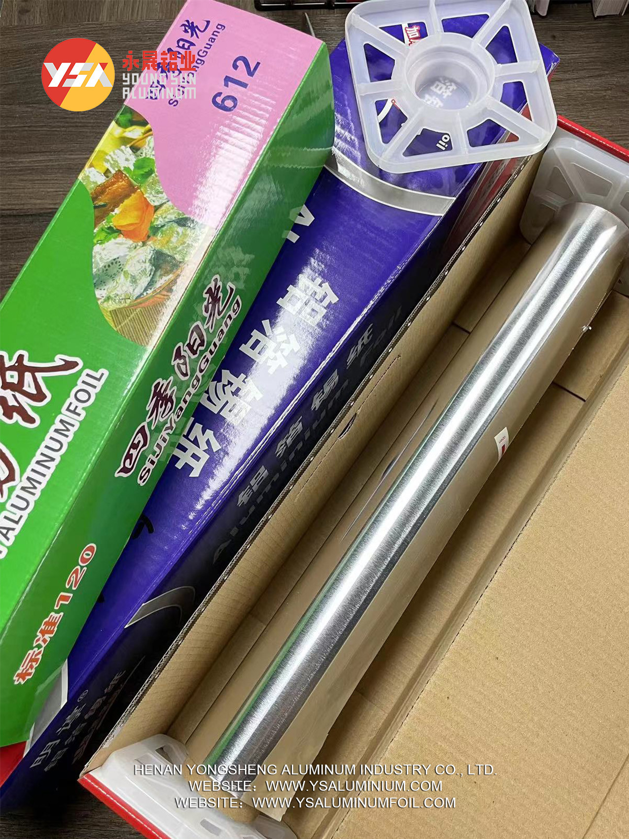 Aluminum Foil Roll 10 microns 8011 Aluminum Foil Roller Food Grade Household Aluminum Foil