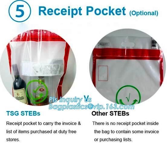 Opaque Tamper Evident Sealing Plastic Bank Money Steb Security Bag / Custom Self Adhesive Plastic Courier Bag, bagease