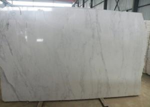 Quality Polished Statuario Venato Porcelain Tile , White Large Marble Floor Tiles wholesale