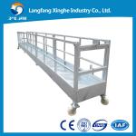Curtain wall cleaning gondola , window cleaning cradle , facade cleaning