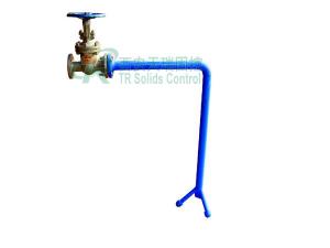 Quality 50mm Diameter Oil Drilling Mud Gun , Solids Control System Drill Fluid Gun wholesale