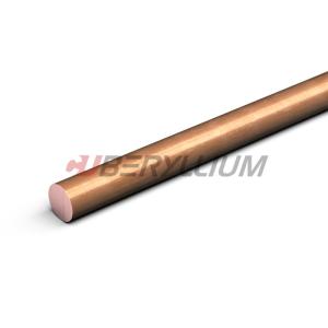 Quality Td02 C17200 Beryllium Copper Rod Round For Low Maintenance Bearings Bushings wholesale
