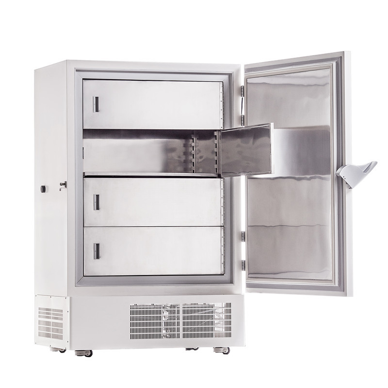 Minus 40 Degree Stainless Steel Medical Deep Freezer LED Digital Display 936L For Vaccine
