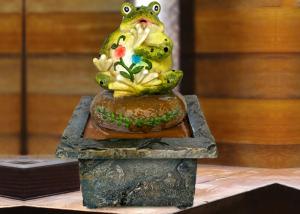 Quality American Style Polyresin Frogs Indoor Tabletop Fountains wholesale