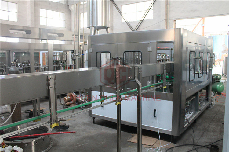 SEW Motor Plastic Bottle Filling Machine For Herbal Tea / Juice Hot / Korea Rice Wine