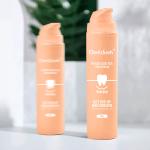 Non Irritating Organic Teeth Whitening natural pump bottle Toothpastes Lemon
