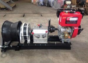 Quality 5 Ton Diesel Engine Powered Winch Wire Rope Winch For Fast Speed wholesale