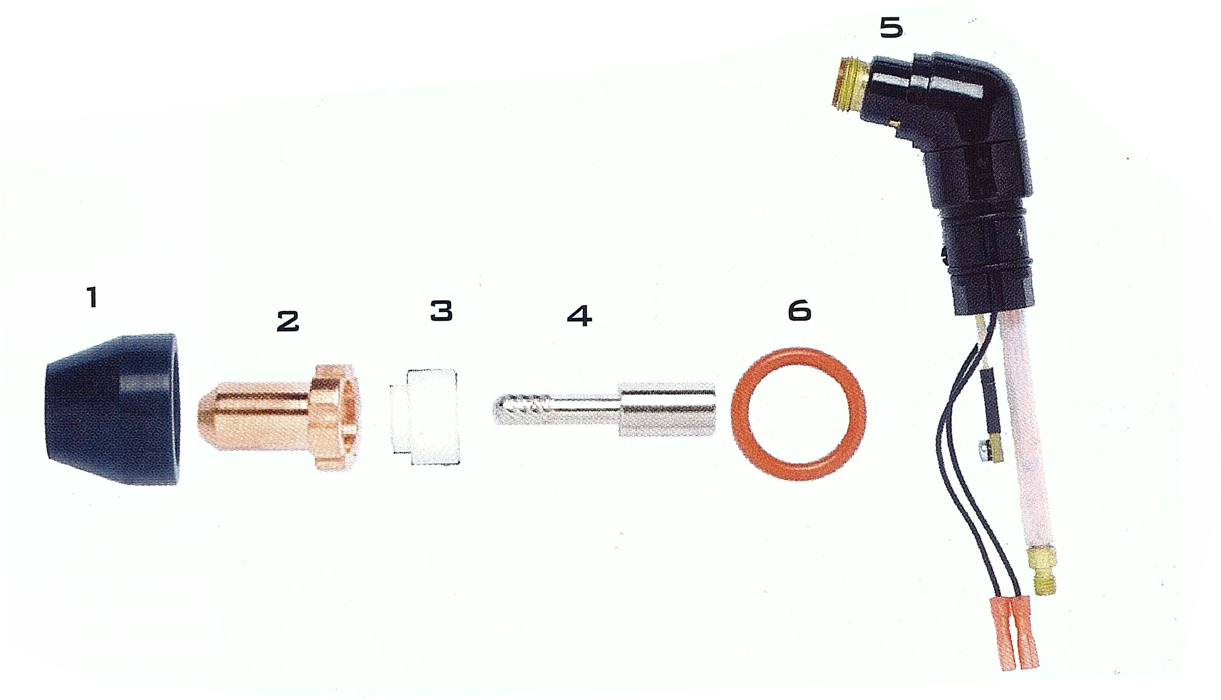 High Efficiency Plasma Cutting Torch PCH 20 Small Thermal Deformation