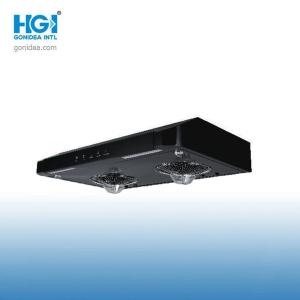 Quality Kitchen Black Touch Screen Ultra Thin Range Hood Stainless Steel wholesale