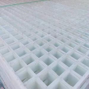 Quality Transparent FRP Molded Grating Heavy Duty Fiberglass Grating Weather Resistance wholesale