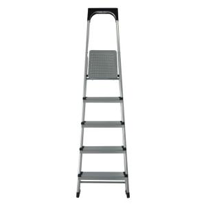 Quality Outdoor Foldable Aluminum Ladder Safety Use 5 Steps For Changing Light Bulbs wholesale