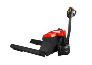 Quality CBD15R Electric Pallet Truck with Reel Angled Forks Capacity 1500Kg wholesale