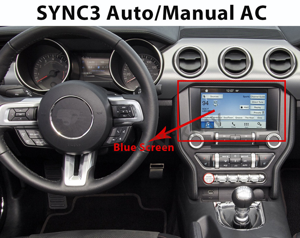 10.4inch IPS Screen Android Car Head Unit For FORD Mustang 2014 2021
