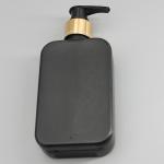 Black Cuboid 200ml HDPE Pump Bottle