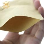 LDPE Multiwall Standing Pouch Kraft Paper 100 Microns Cream Packaging Bag