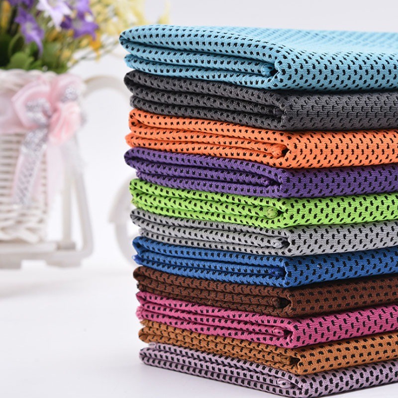 Custom Pattern Logo Microfiber Ice Towel