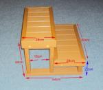 Outdoor Spa Accessories Hot Tub 2 Tier Step Plastic Walk In Steps