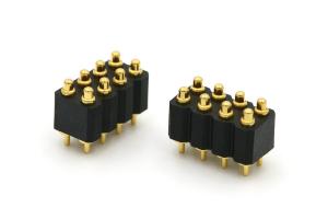 Quality 8pin Pogo Pin Connector 12V 2.54 Pitch Connector Double Row wholesale