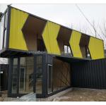 Steel Frame Galvanized Steel Bending 180g Portable Expandable Container Living