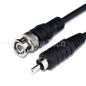 Quality BNC Male to RCA Male AV Extension Cable for CCTV Camera wholesale