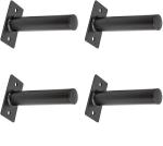 Wall Mount Tube Power Cage Weight Plate Storage Rack Attachment with Metal Pin