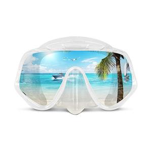 Quality Frameless Liquid Silicone Anti Fog Diving Goggles wholesale