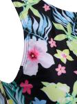 swimwear women bikini Large size swimsuit black dress Beach vacation sexy piece