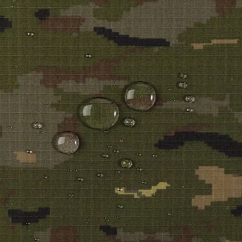Polyester-cotton Ukrainian Military Tactical Uniforms Water-repellent Tear-resistant Plaid Camouflage Print Army Cloth
