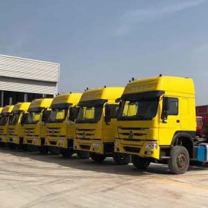 Quality 6800 kg Gross Vehicle Weight 10 Forward Shift Sinotruk Head Howo 6x4 Used Tractor Truck wholesale