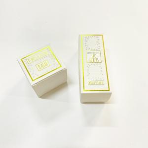 Quality 1000pcs CE SGS Cream Packaging Boxes Cosmetic Hot Stamping Debossed wholesale