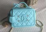 Caviar Skin Womens Luxury Handbag , 17cm Cowhide Shoulder Bag