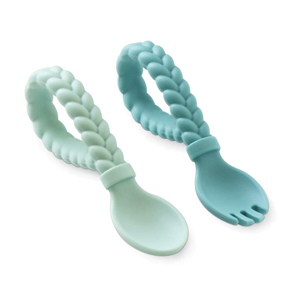 EN14350-2 Soft Silicone Spoon No BPA Exquisite Gift Set