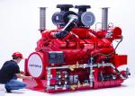 805 KW @ 1760 RPM Fire Diesel Engine Water Cooled
